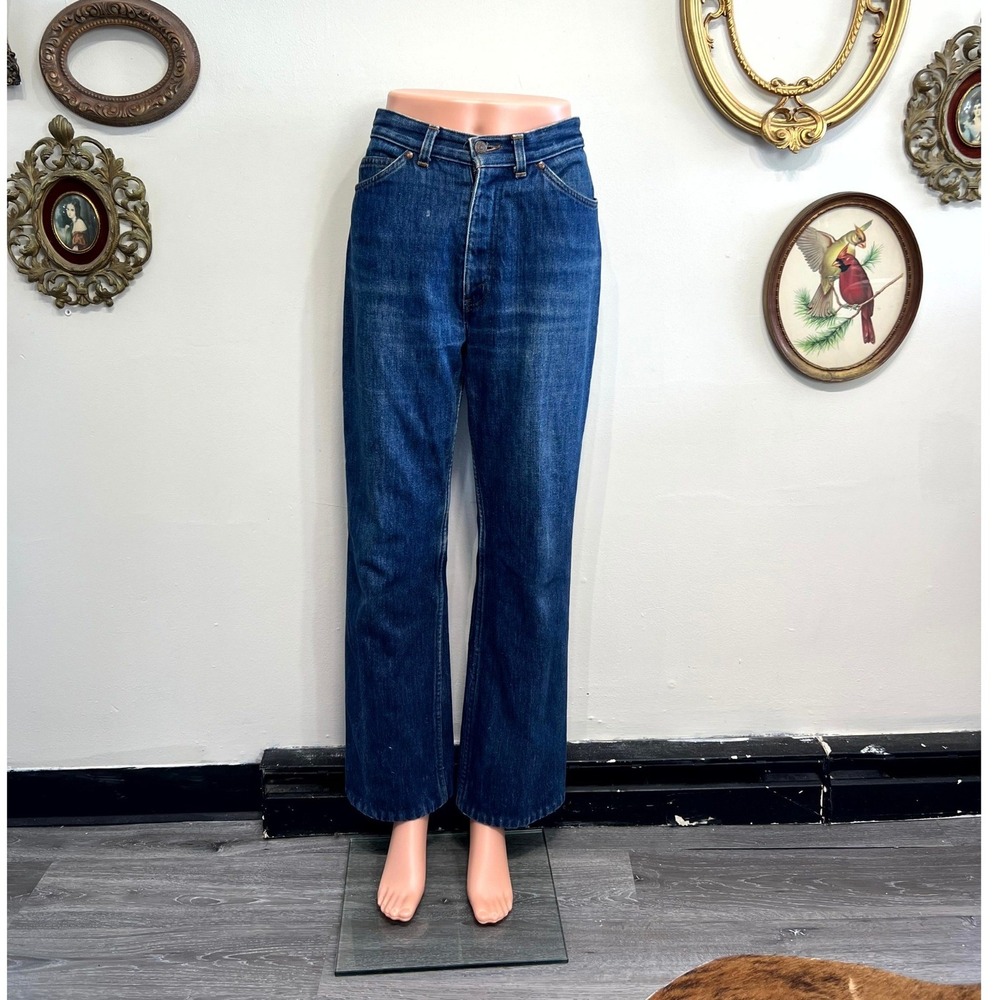 Levi's Vintage Orange Tab Flannel-Lined Straight Jeans 10